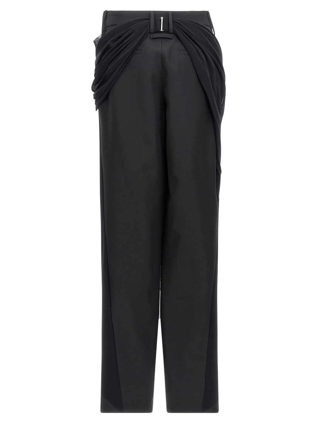 Jean Paul Gaultier Wool Pantaloni - Nero | 8d43a1c1b55349bf2eed15e8576937733c7bea18
