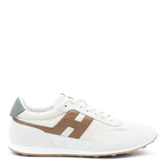 Sneakers Beige-Cuoio