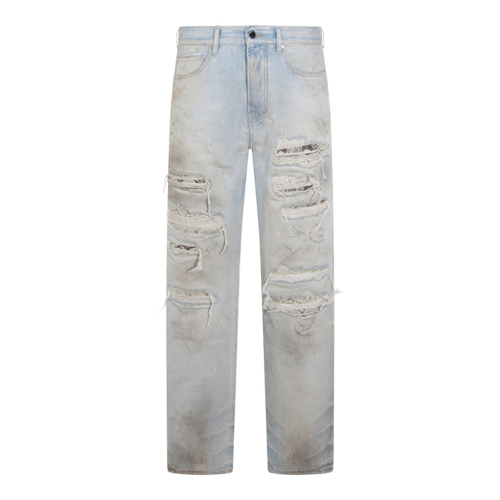 Amiri Jeans - Blue and green | de6e10afddfdffc0d9375b04ddbbfa5a9a85ab49