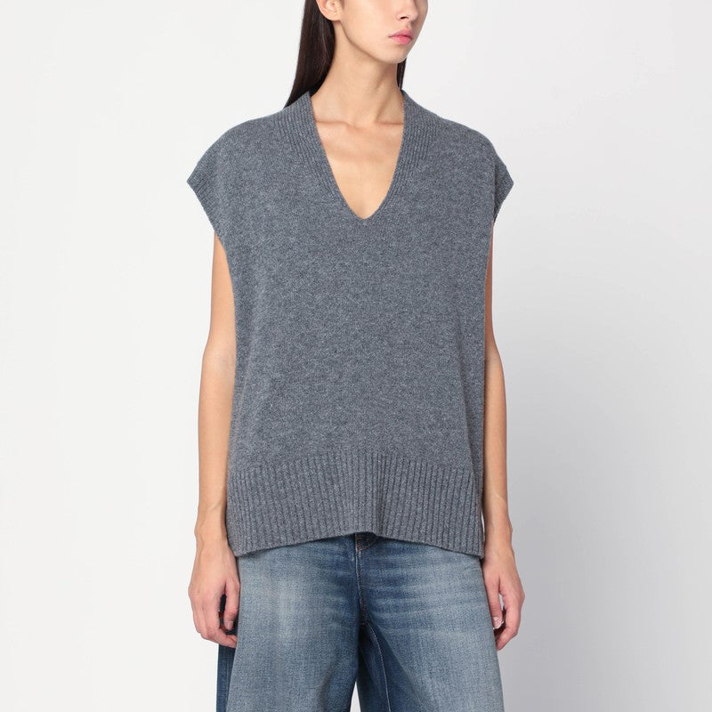 Roberto Collina Vests - Grey | 66459984ec1e622036a215144e3d7533578125a8