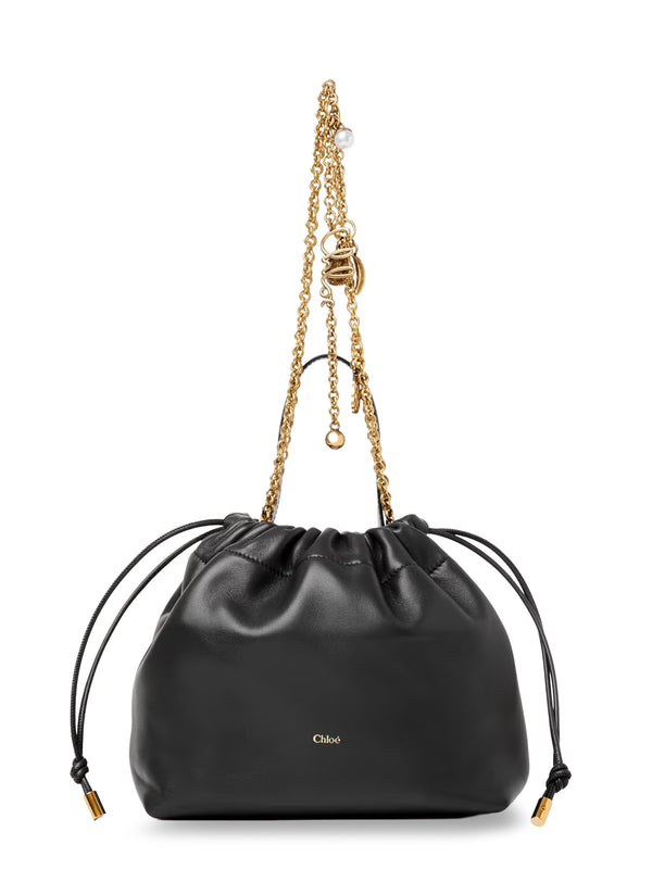 Chloé Icons Leather Crossbody Bag With Front Logo