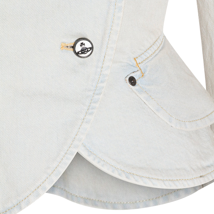 Vivienne Westwood Jackets - LIGHT BLUE | 098a7fb897cb1b46cd8a2727acc96849e6dce617