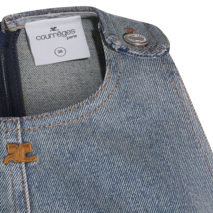 Courreges Dresses - DENIM BLUE | b9fa0c0b7c68b89685f59c616597c057467f5dac