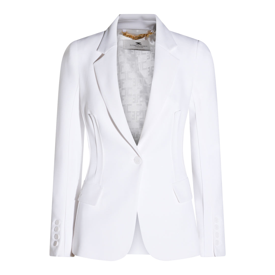 Elisabetta Franchi Jackets - AVORIO | 0027b375a8af30f26d3587c40a85d2c5b6e46224