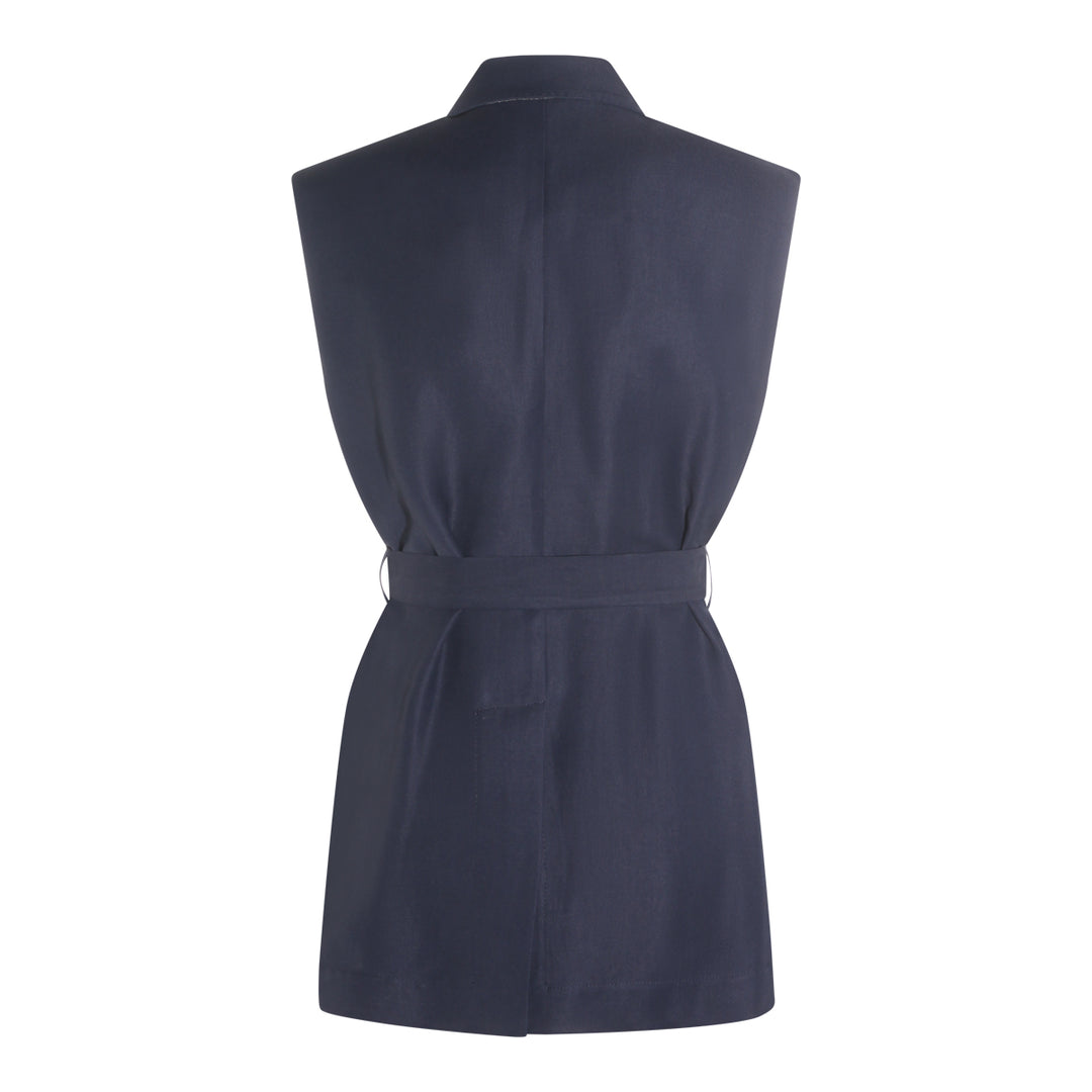 Brunello Cucinelli Top - BLUE ABISSO | a210880e901bf98fc087025b277025c4b665a2cb