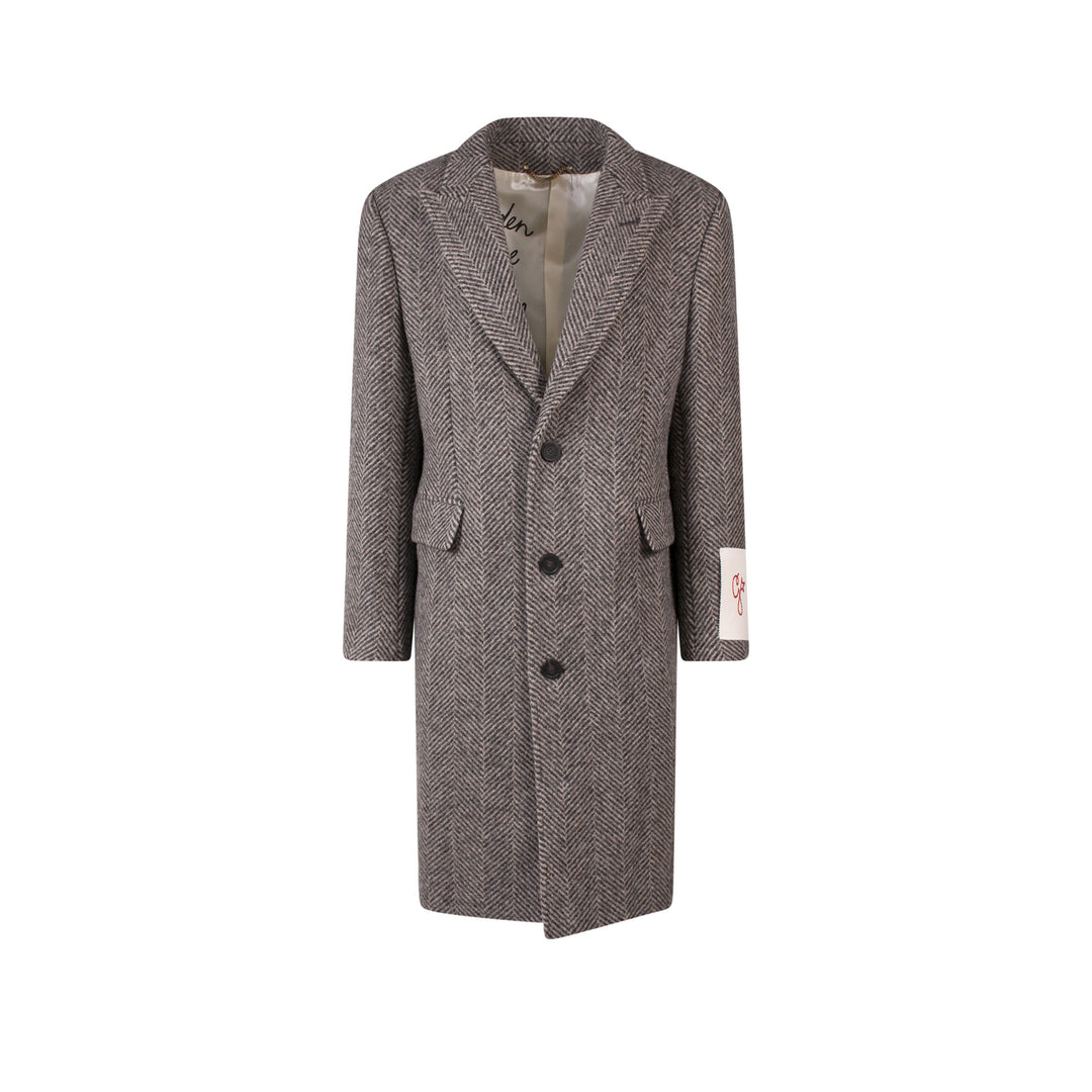 Golden Goose Coats - BEIGEANTRACITE | ac67ff9597451bca4d32c581ad23d8800e1f1728