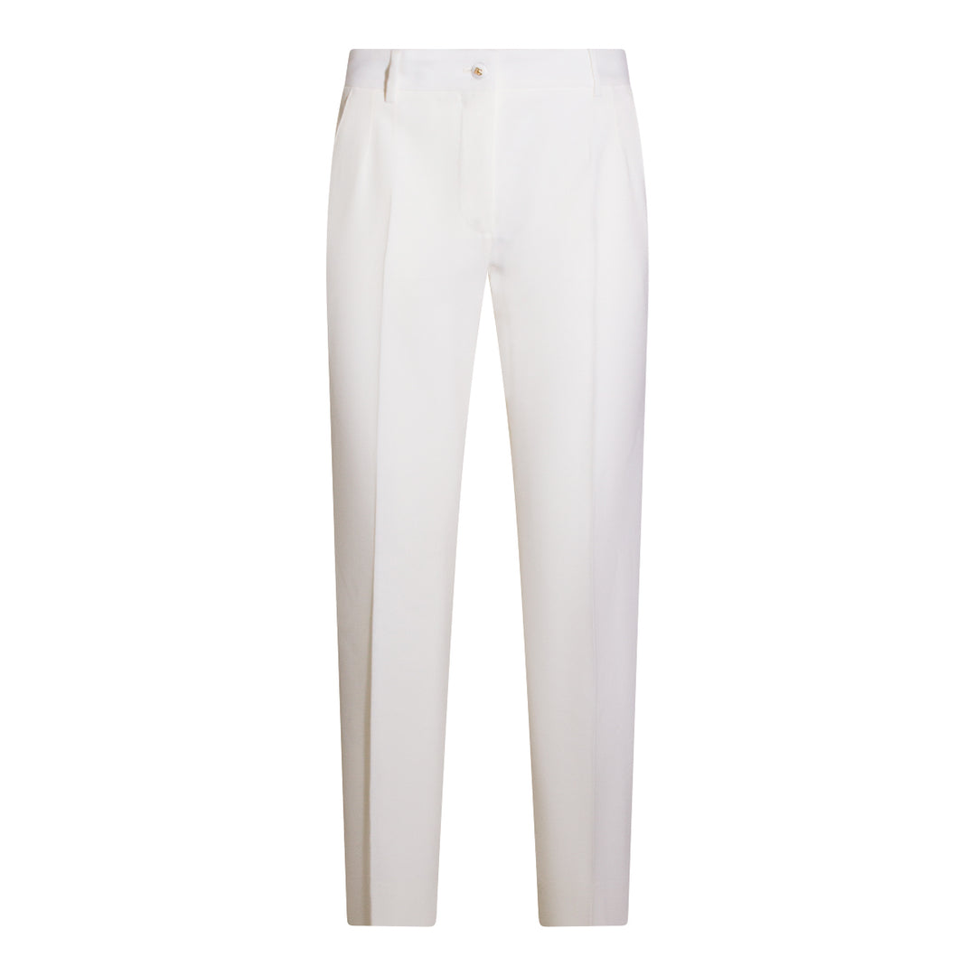 Dolce & Gabbana Trousers - BIANCO | 2d8371f09c20a66451653addb9ca240bf452d103
