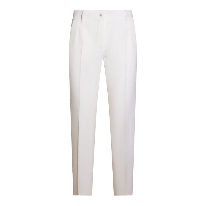 Dolce & Gabbana Trousers - BIANCO | 2d8371f09c20a66451653addb9ca240bf452d103