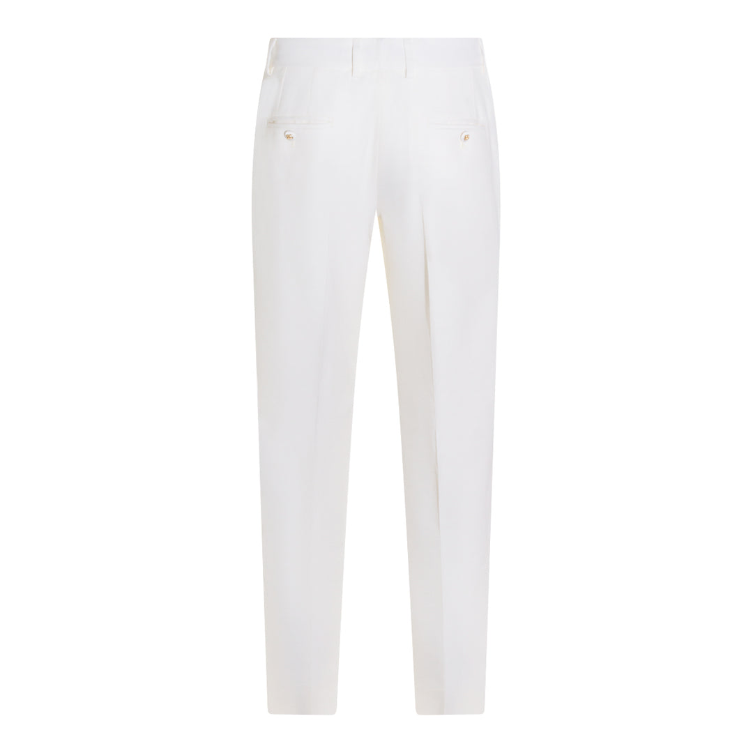 Dolce & Gabbana Trousers - BIANCO | 24f8244fef5cee36842cc2d375b91a4945b3b6e7