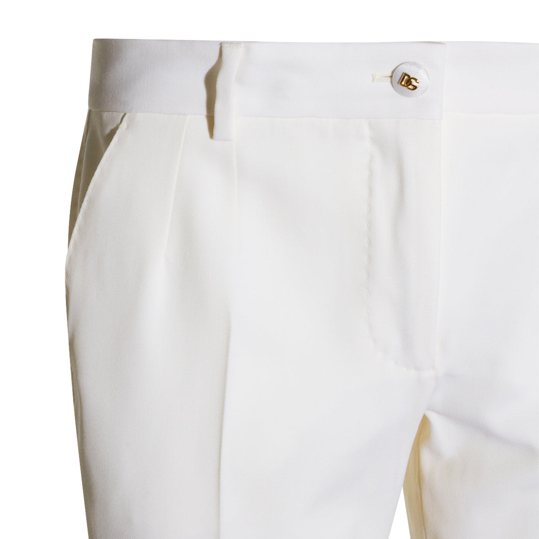 Dolce & Gabbana Trousers - BIANCO | e405c5fdf15be0f9b7b134844aa50a5aff0b038b