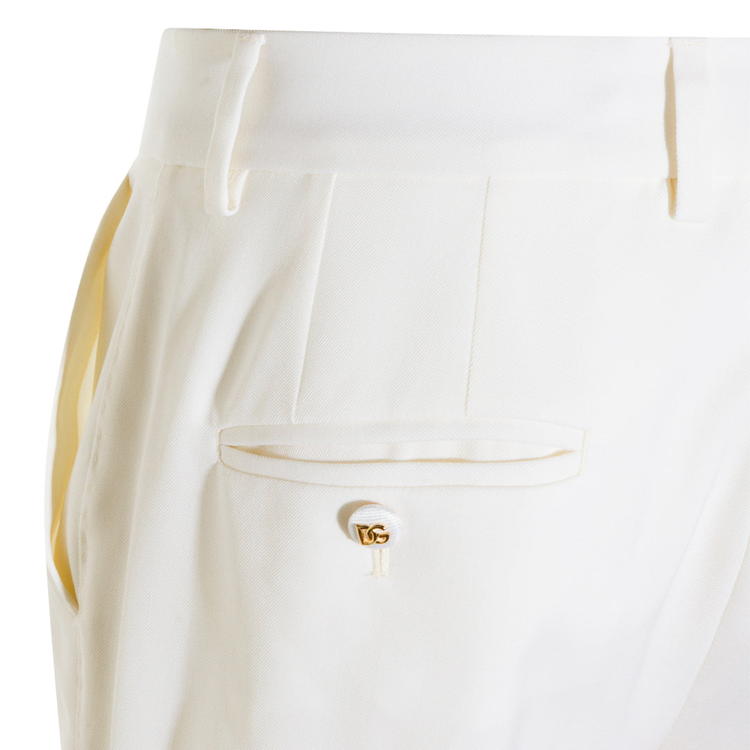 Dolce & Gabbana Trousers - BIANCO | db47e48509a423c15499cbd7b7f0d8069703aa11