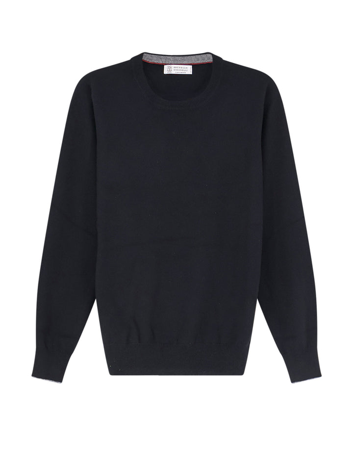 Brunello Cucinelli Sweaters - NEROGRIGIOMEDIO | 7d75373cbd48017b5b8d663123e9298e12fee2ce