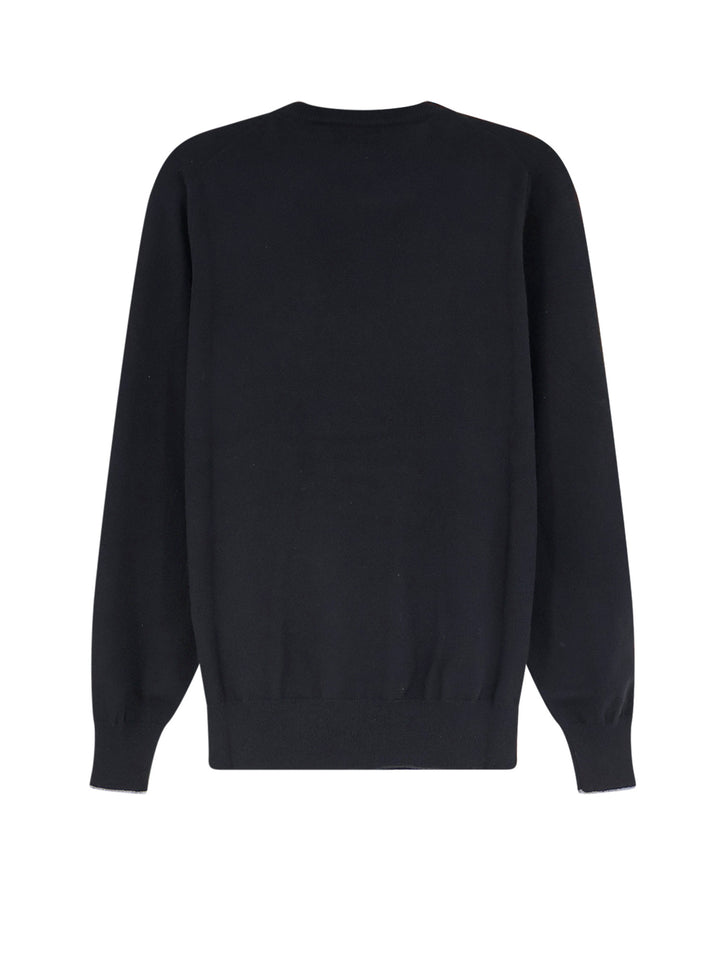 Brunello Cucinelli Sweaters - NEROGRIGIOMEDIO | 6042a533ee4608f513f4cbc99a834a0e53b5f800