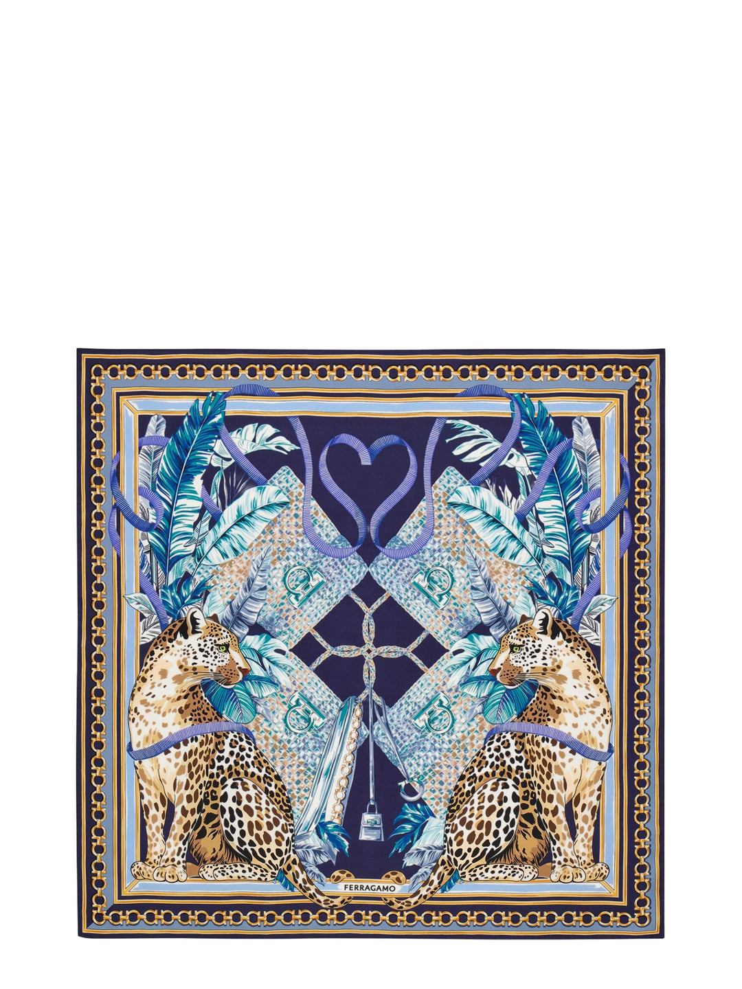 Ferragamo Scarfs - BLUE | e97627409418c103fe513df5c2c135902c5992c1