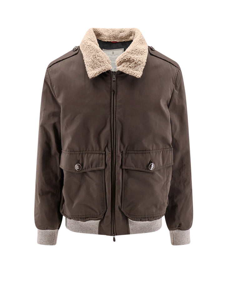 Brunello Cucinelli Jackets - Darkbrown | 51063555279a934db6b05f10fe1dabb0df48d7c7