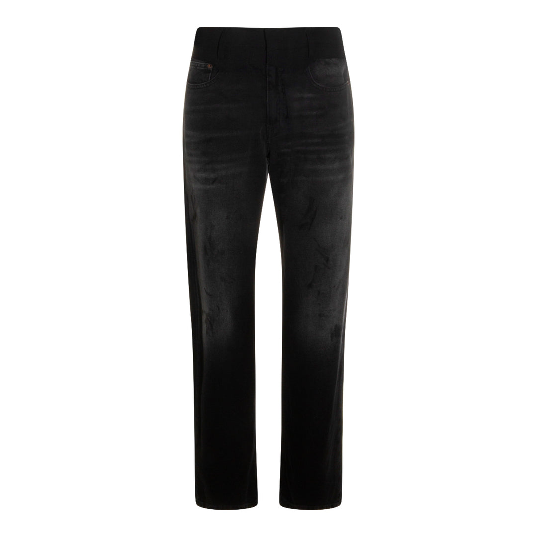 Mm6 Maison Margiela Jeans - BLACK | a75192928bc009bceadfaf94f47b3e6056e8db71
