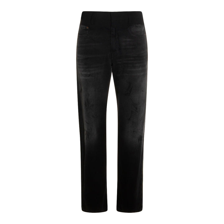 Mm6 Maison Margiela Jeans - BLACK | a75192928bc009bceadfaf94f47b3e6056e8db71