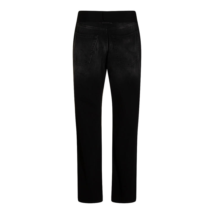 Mm6 Maison Margiela Jeans - BLACK | 262fc338050691b867ec389ea8ab3414115569bd