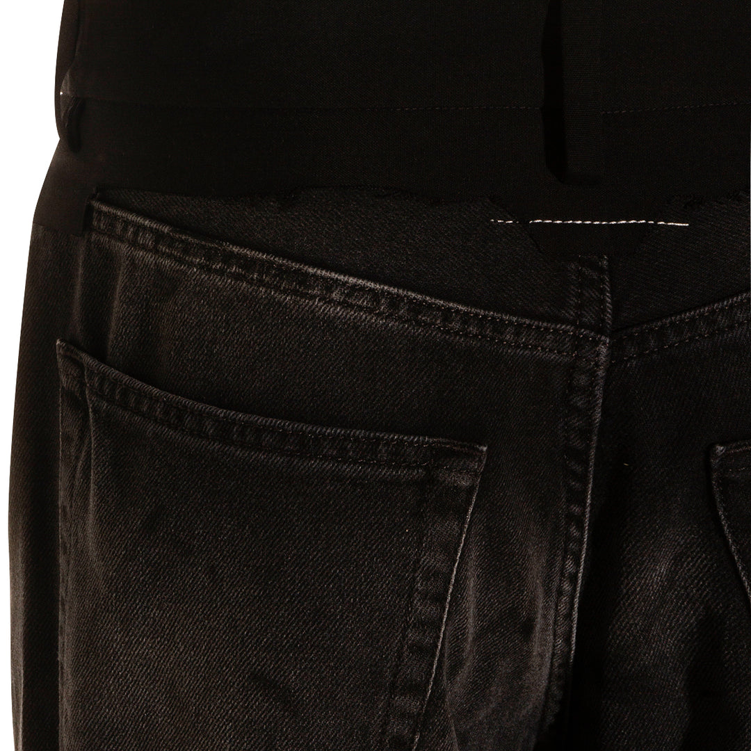 Mm6 Maison Margiela Jeans - BLACK | cce2c3869fa9668f04208b9d3f3f0e5f578f5889