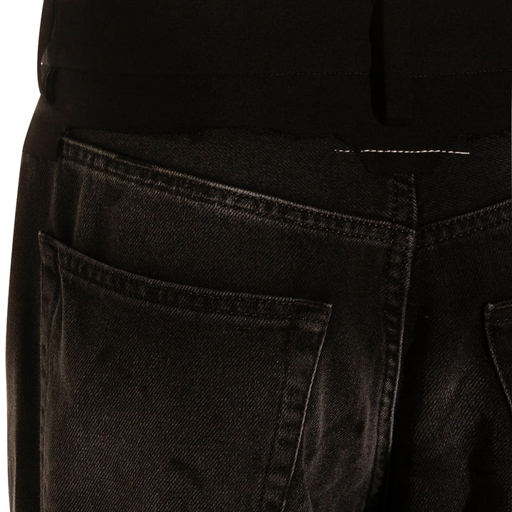 Mm6 Maison Margiela Jeans - BLACK | cce2c3869fa9668f04208b9d3f3f0e5f578f5889