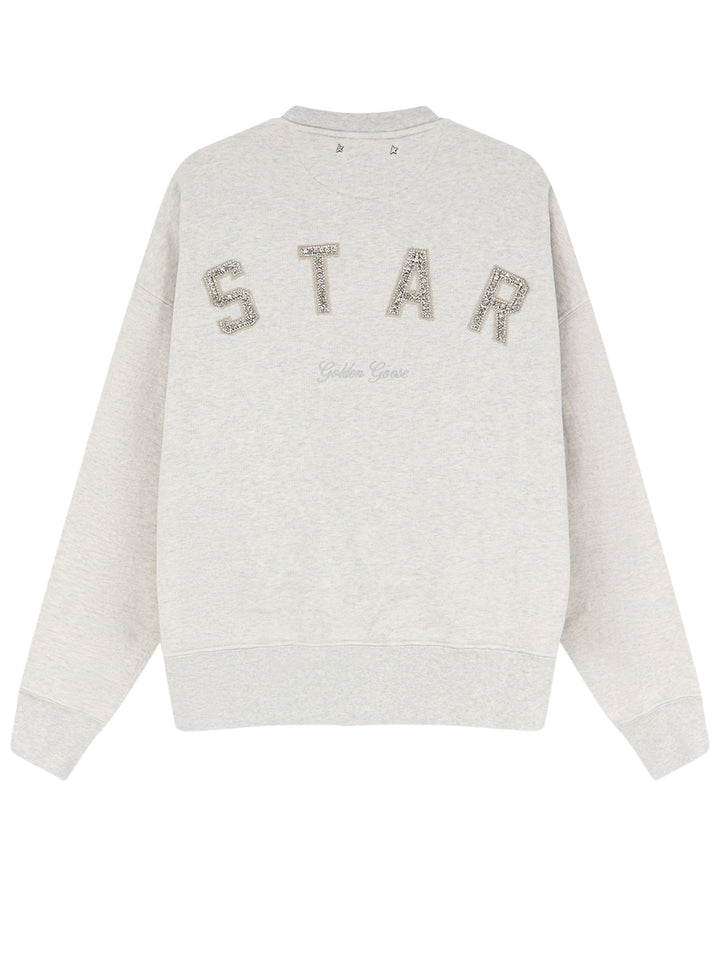 Golden Goose Sweaters - VINTAGE GRAY MELANGE | 71aaad48f18f66bf8aaab9a28b8a2a039286a267