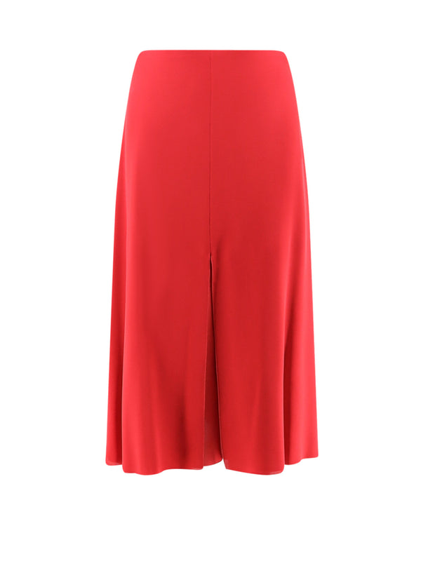 Midi Silk Skirt