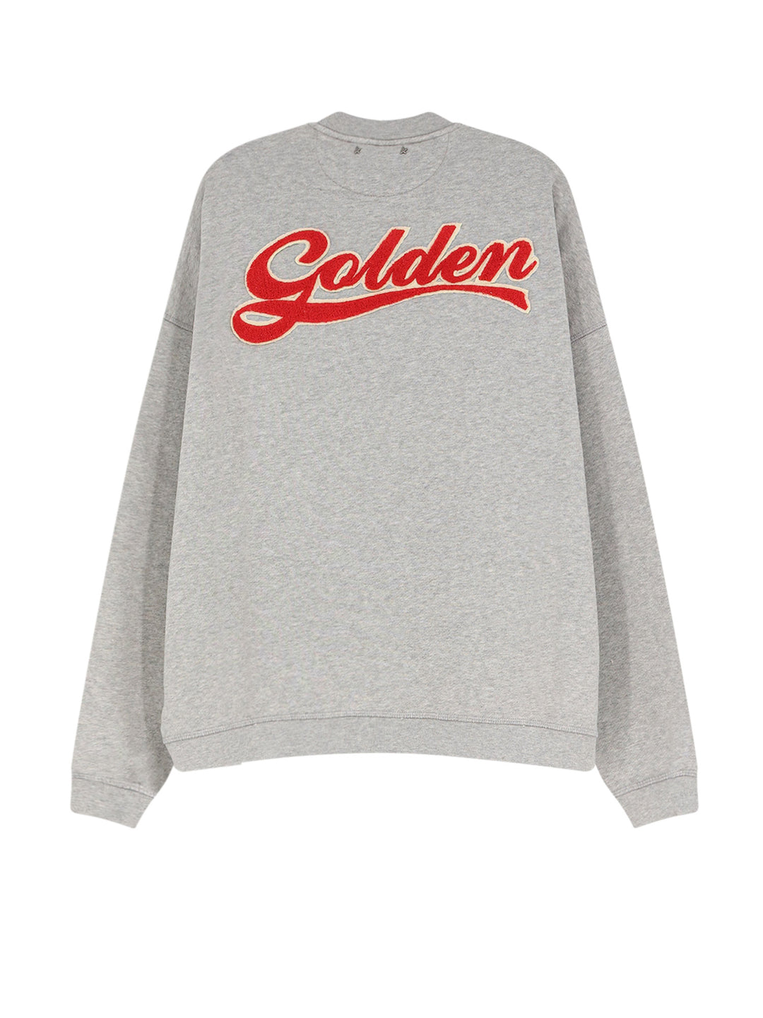 Golden Goose Sweaters - ALLUMINIUM MELANGE GRAY | 21fae8d3bf734ef250004dd39a09e4fe6096a414