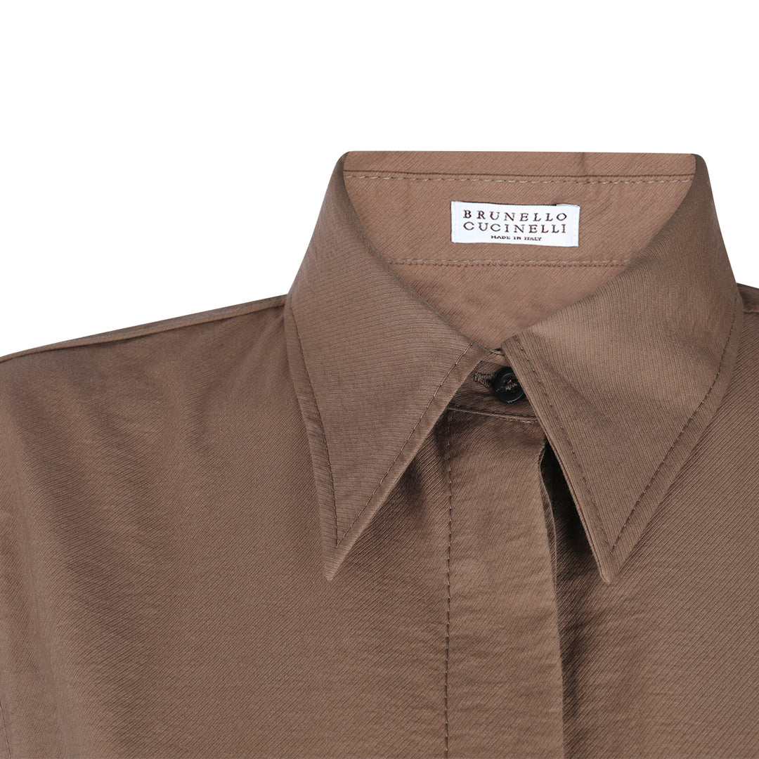 Brunello Cucinelli Dresses - Cuoio | 07cf2eb32fbe47d9fb21c551db9c61b67b9f93a8