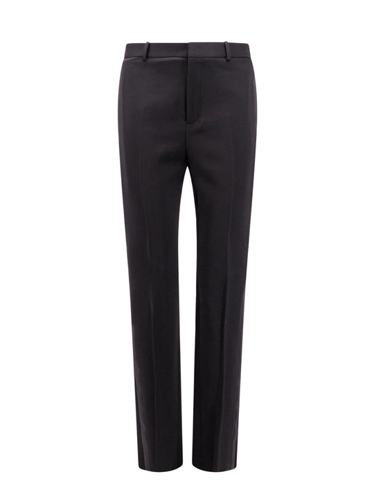 Tuxedo Wool Trouser With Satin Side Band