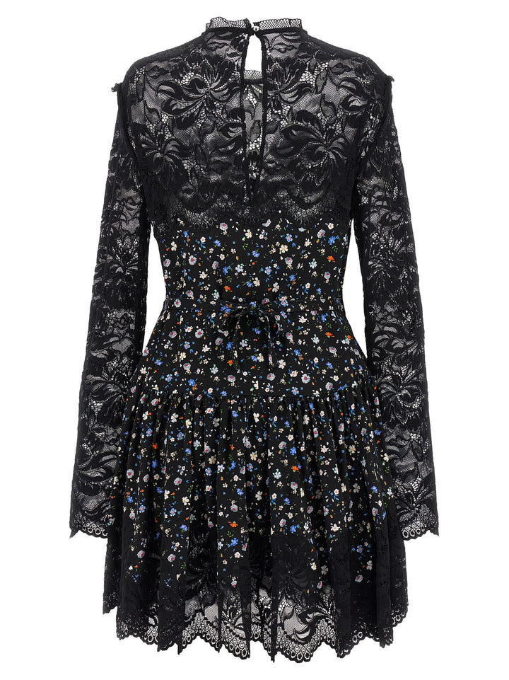Paco Rabanne Floral Lace Dress Abiti - Nero | f9636230c0adb2b456e620cccf2bc3d14f78dc53
