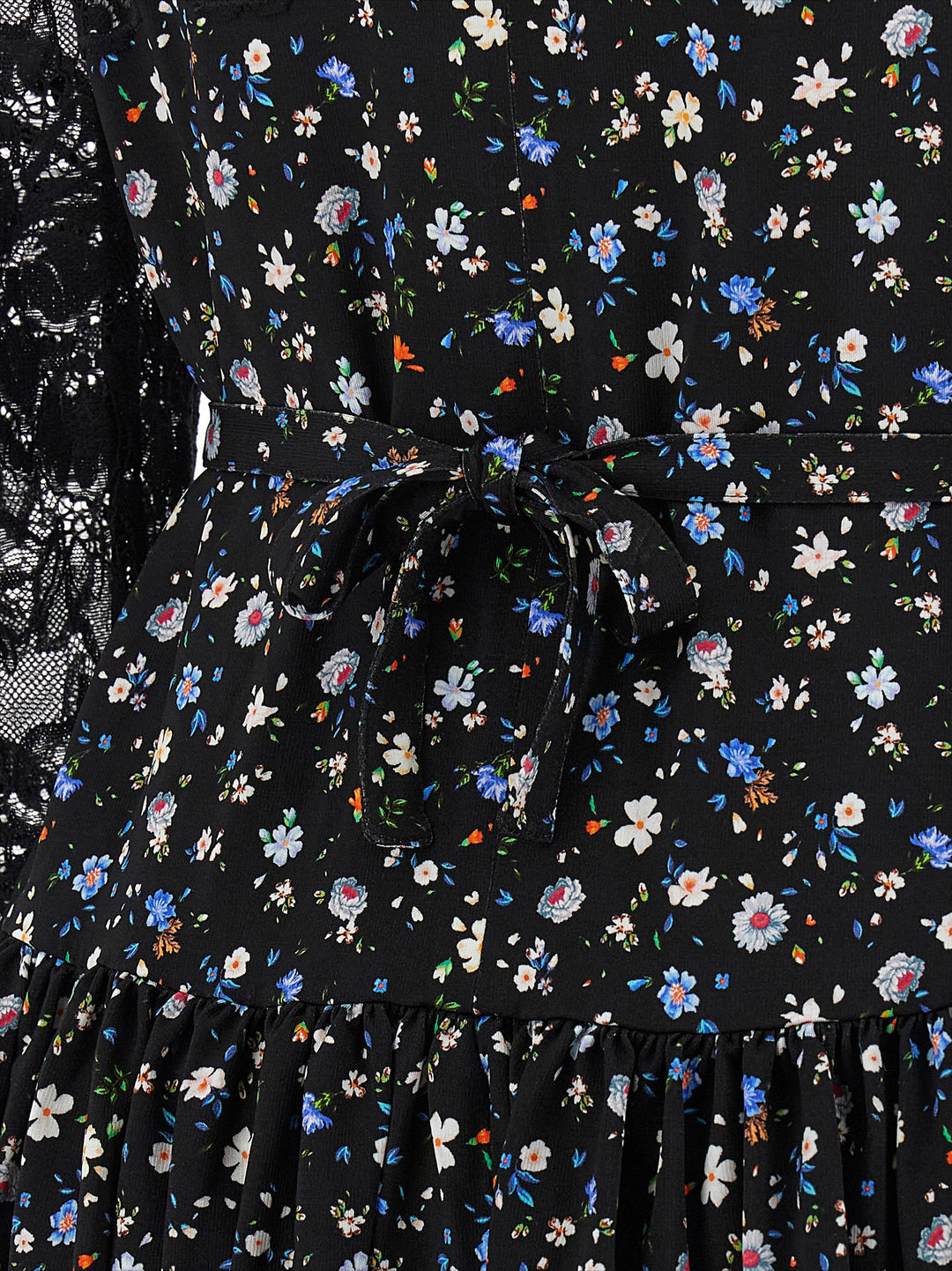 Paco Rabanne Floral Lace Dress Abiti - Nero | 2e2964bf0155f45d899a39d4e7f616079d91ed52