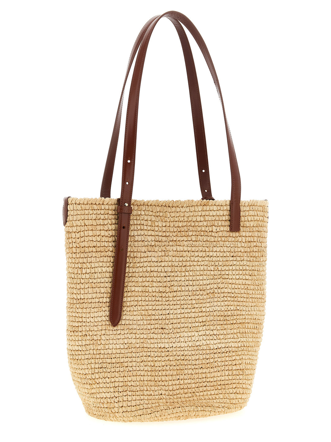Paco Rabanne Natural Raffia Tote - Beige | bbe7cc0846b69502a6fd65f7093933068f7c2b4f