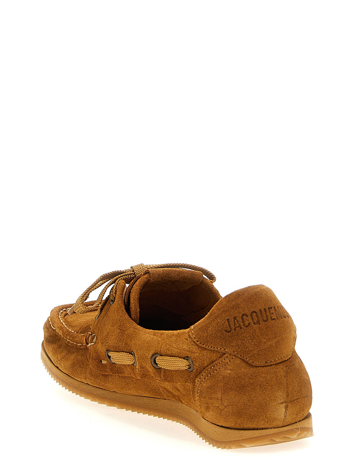 Jacquemus Les Batto Mocassini - Marrone | d46ea48697b578618dff0401ac4e85cbb5ad0d58