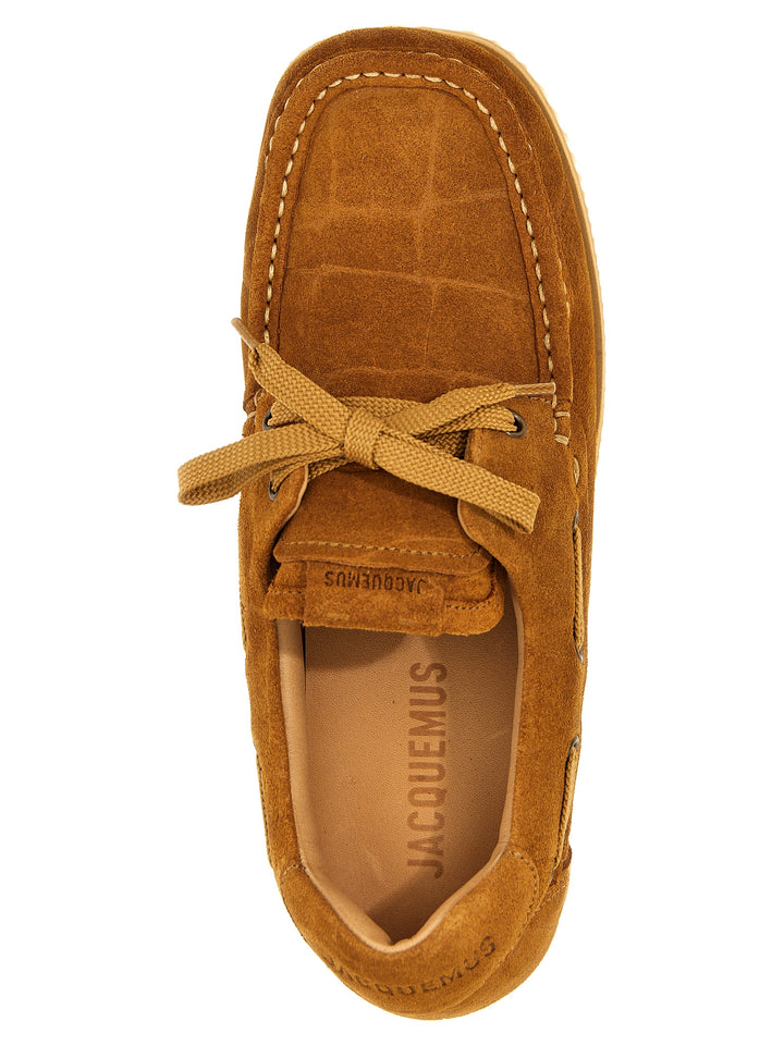 Jacquemus Les Batto Mocassini - Marrone | 0ef99c8125c15e96269bff103d6064cd3df244e0
