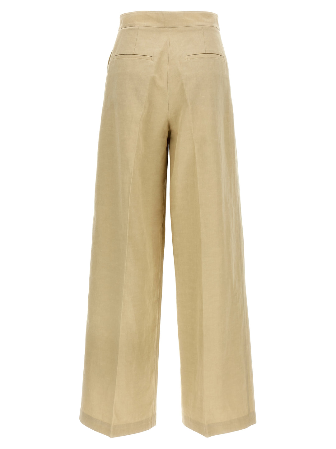 Yves Salomon Linen Trousers Pantaloni - Beige | c2487698946ab994949384c92fcf8a1a3c100cc6