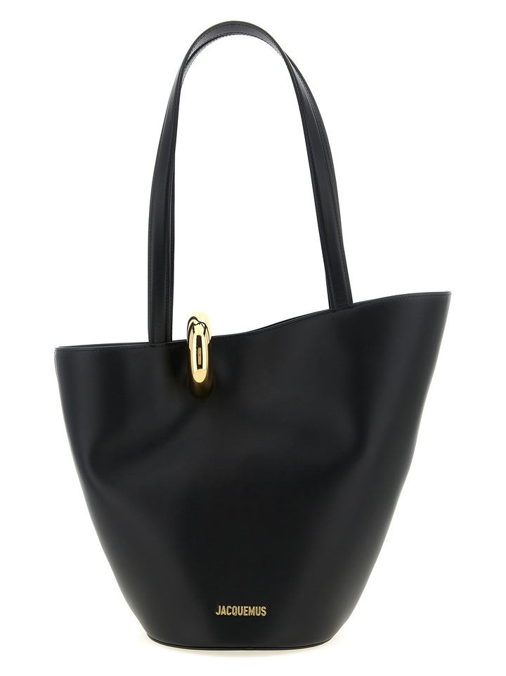 Jacquemus Le Bambola Moyen Borse a Spalla e Tracolla - Nero | 092b2a57a512b88378c0b9fc551c23ffb3d62900