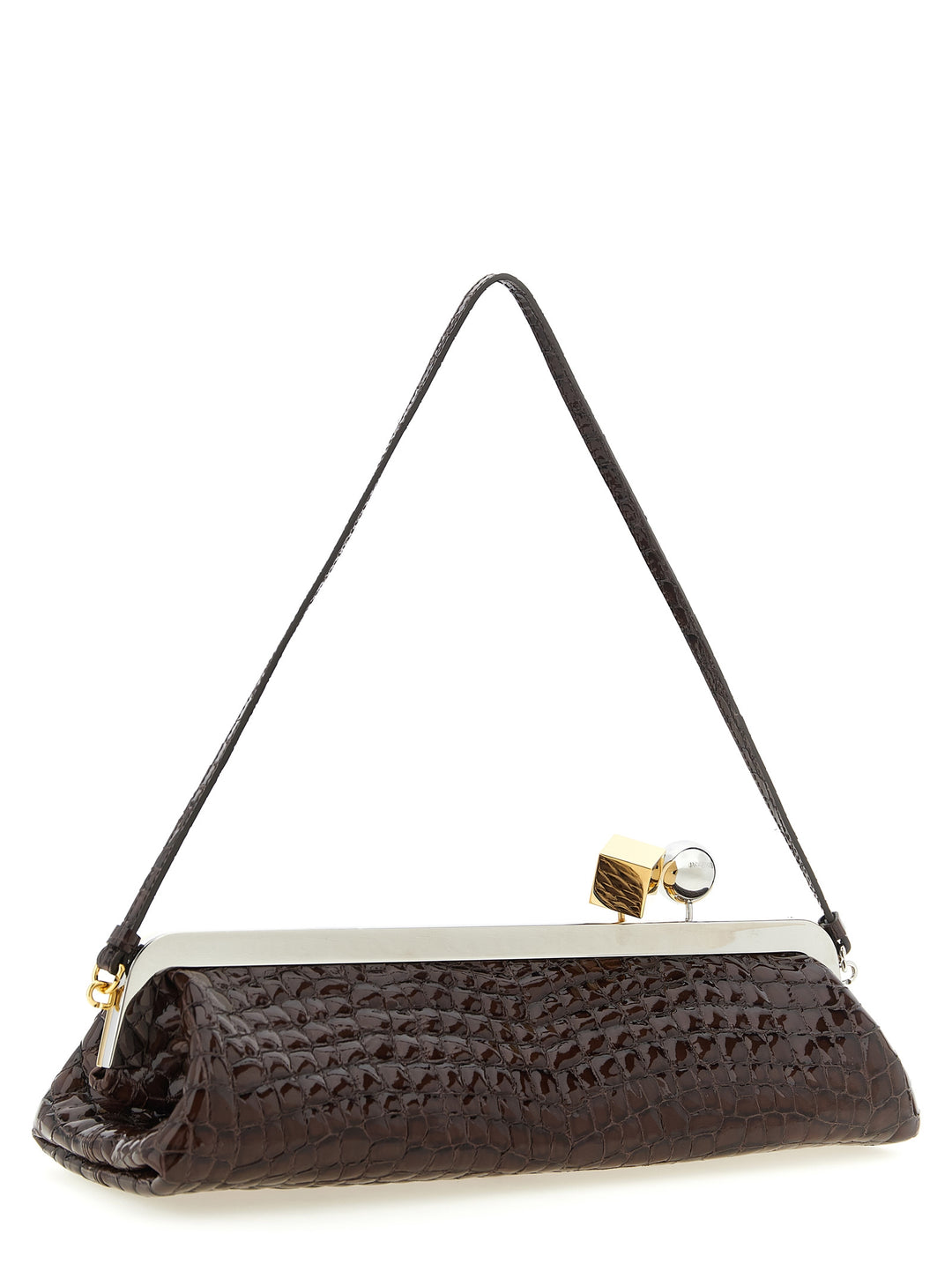Jacquemus La Pochette Salon Clutch - Marrone | 13431c0dc100e1f8c3e9590eb9730454c075767a