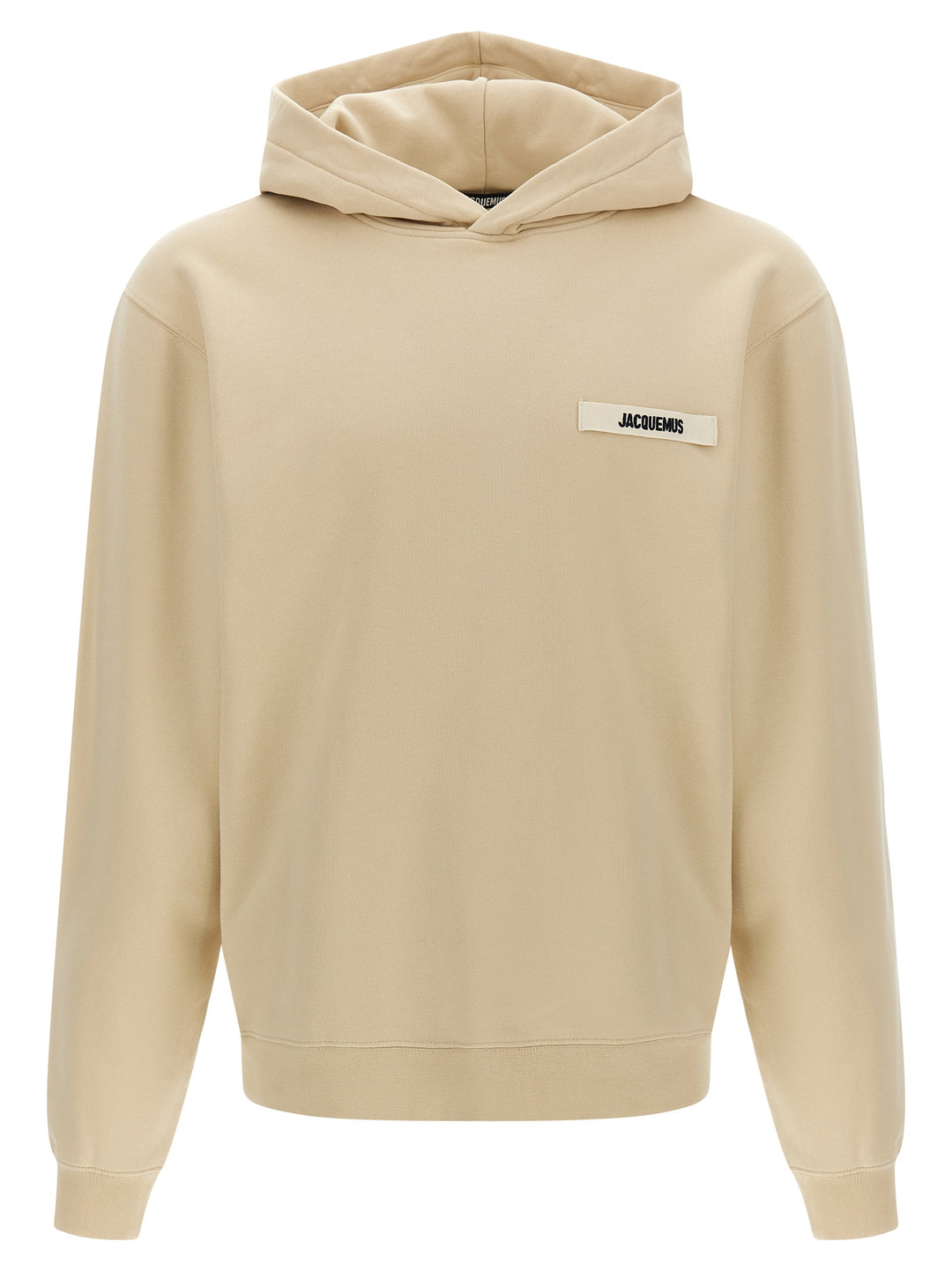 Jacquemus Le Hoodie Gros Grains Felpe - Beige | d407ecde1edbefe29b875cc525e4957469ea07fb