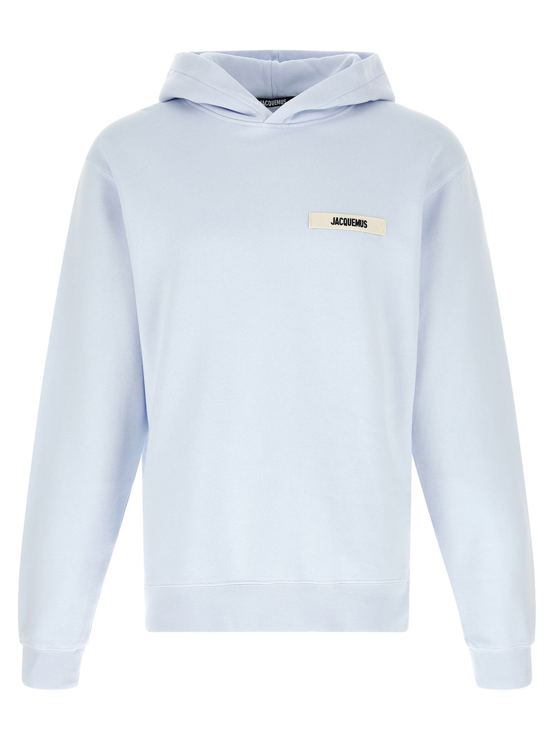 Jacquemus Le Hoodie Gros Grains Felpe - Celeste | 6ac17d631db232f26e252b58943ba6b64a6fa84d
