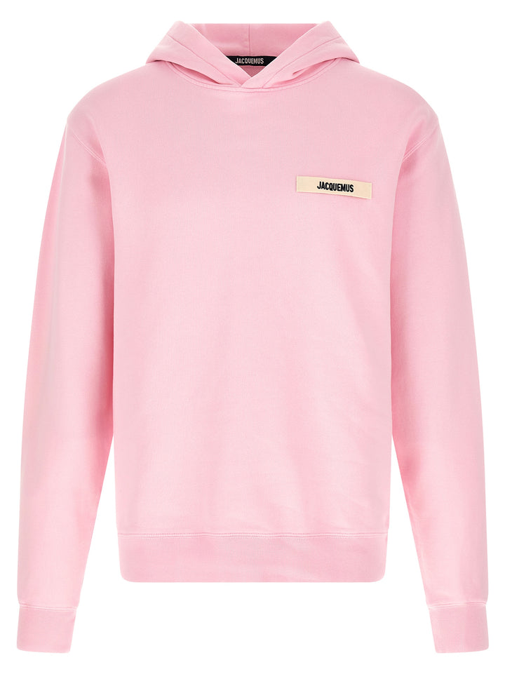 Jacquemus Le Hoodie Gros-Grain Felpe - Rosa | 2d1d2142f53cf95caa256df5d1a555b756e507ce