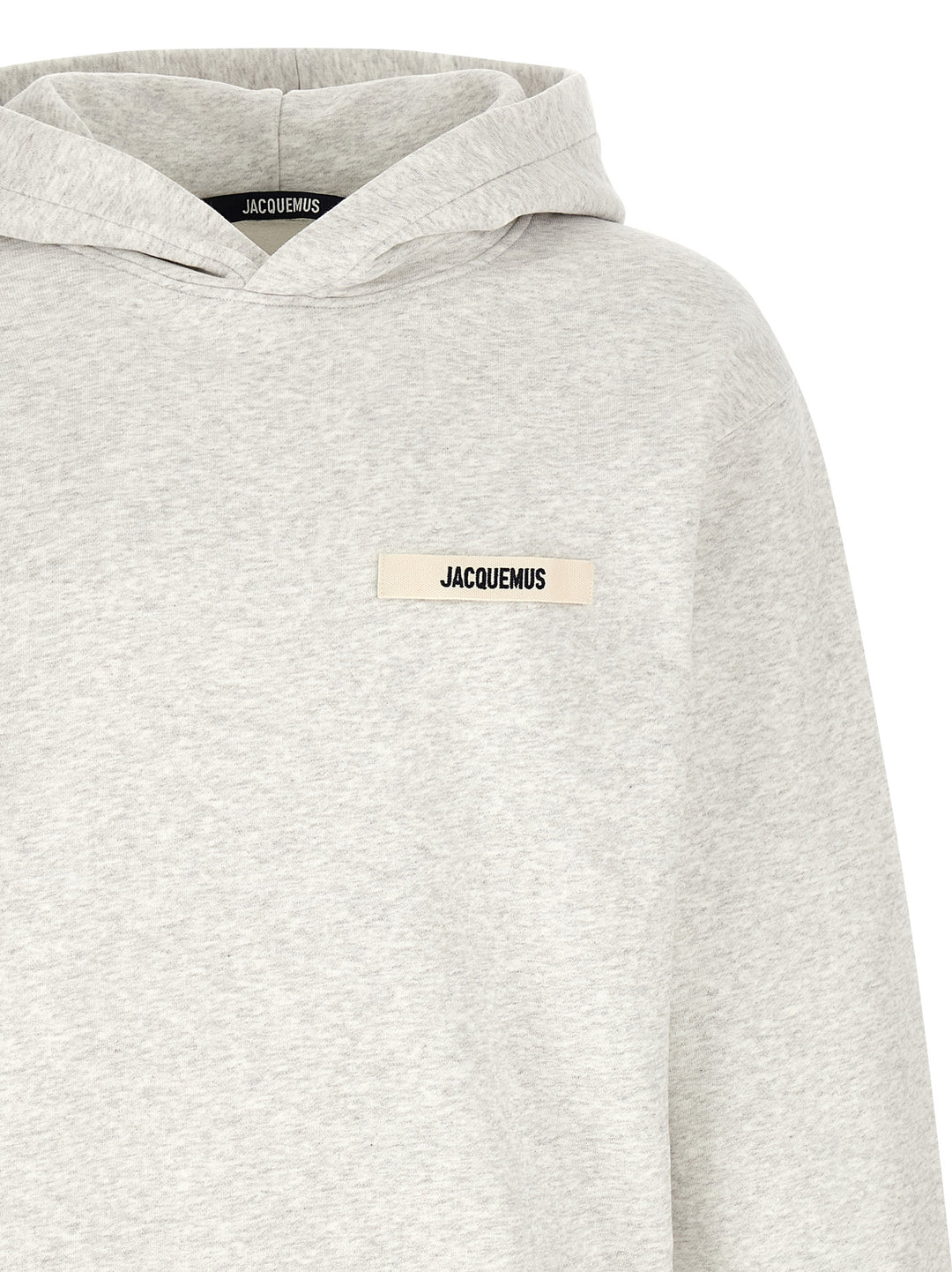 Jacquemus Le Hoodie Gros-Grain Felpe - Grigio | cab943b48c342f80ca6692bfd77c968bed759907