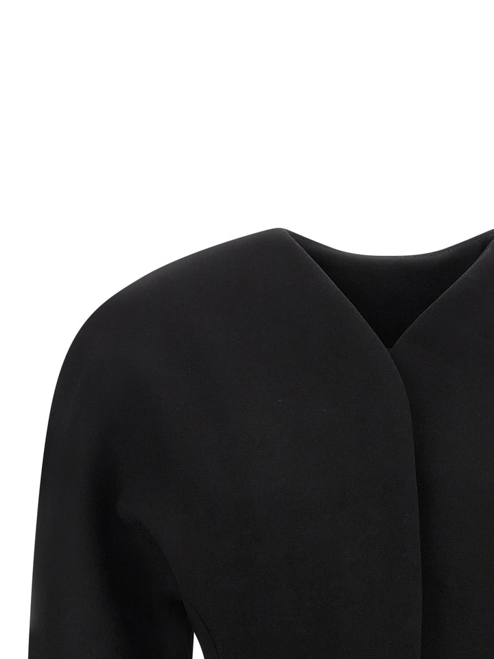Jacquemus La Veste Ovalo BlazerS - Nero | 05eeabc57cc1a82304dd5e4dfb07dde85800b914
