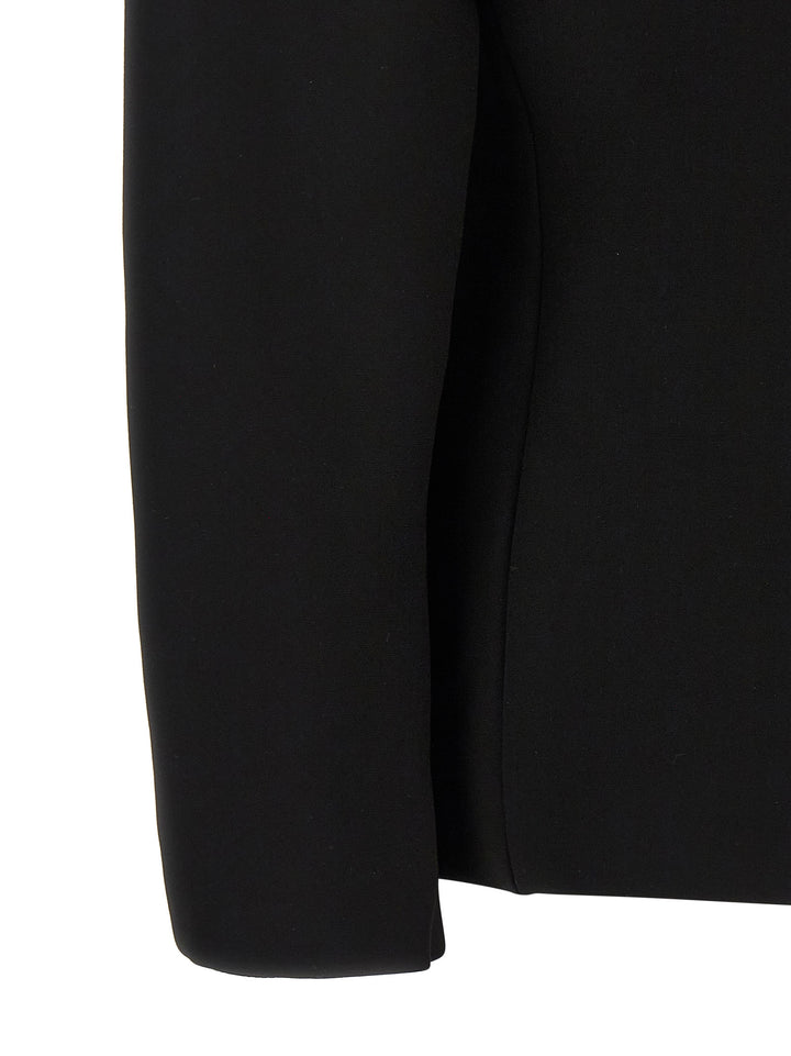 Jacquemus La Veste Ovalo BlazerS - Nero | f2d402eba43d942fffb84f95d880e9ae6d383e52