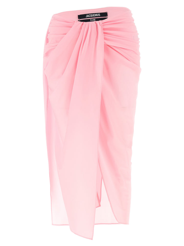 Jacquemus Le Jupe Paréo Gonne - Rosa | 2b456390124457c731f363293bd162be9f5355eb