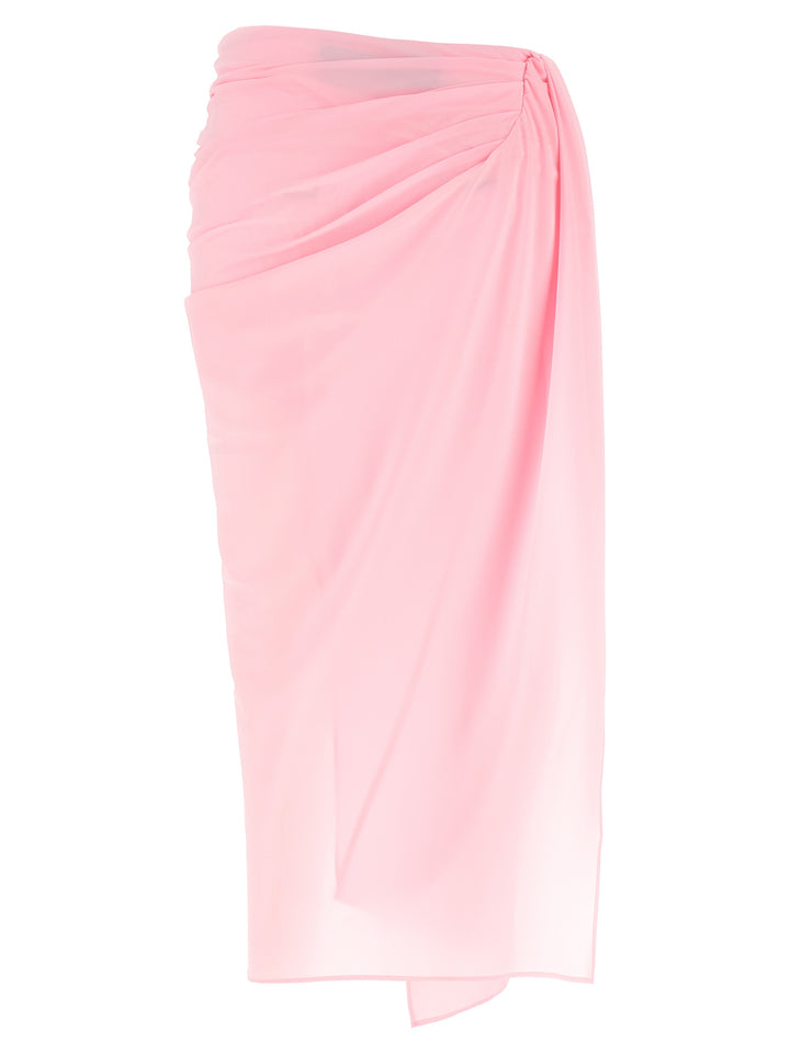 Jacquemus Le Jupe Paréo Gonne - Rosa | 4bc11582f415778d592772f7464b09101cb998c7