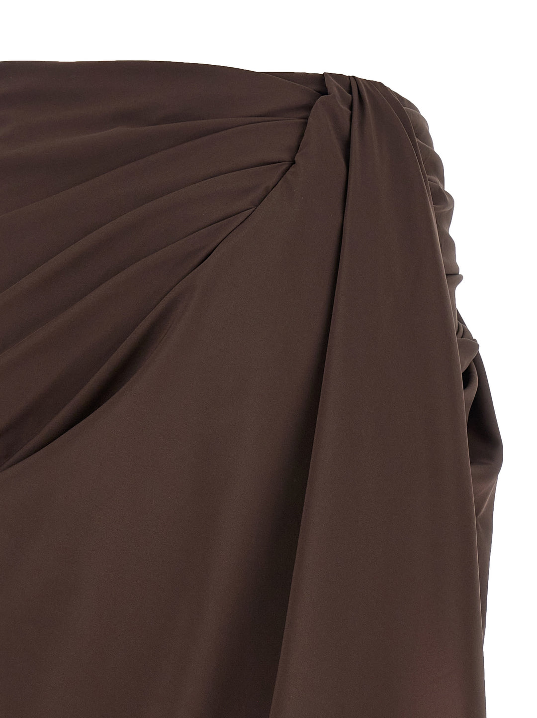 Jacquemus Le Jupe Paréo Gonne - Marrone | 12f10f6739be490e82e564edba47b7ef1253de59