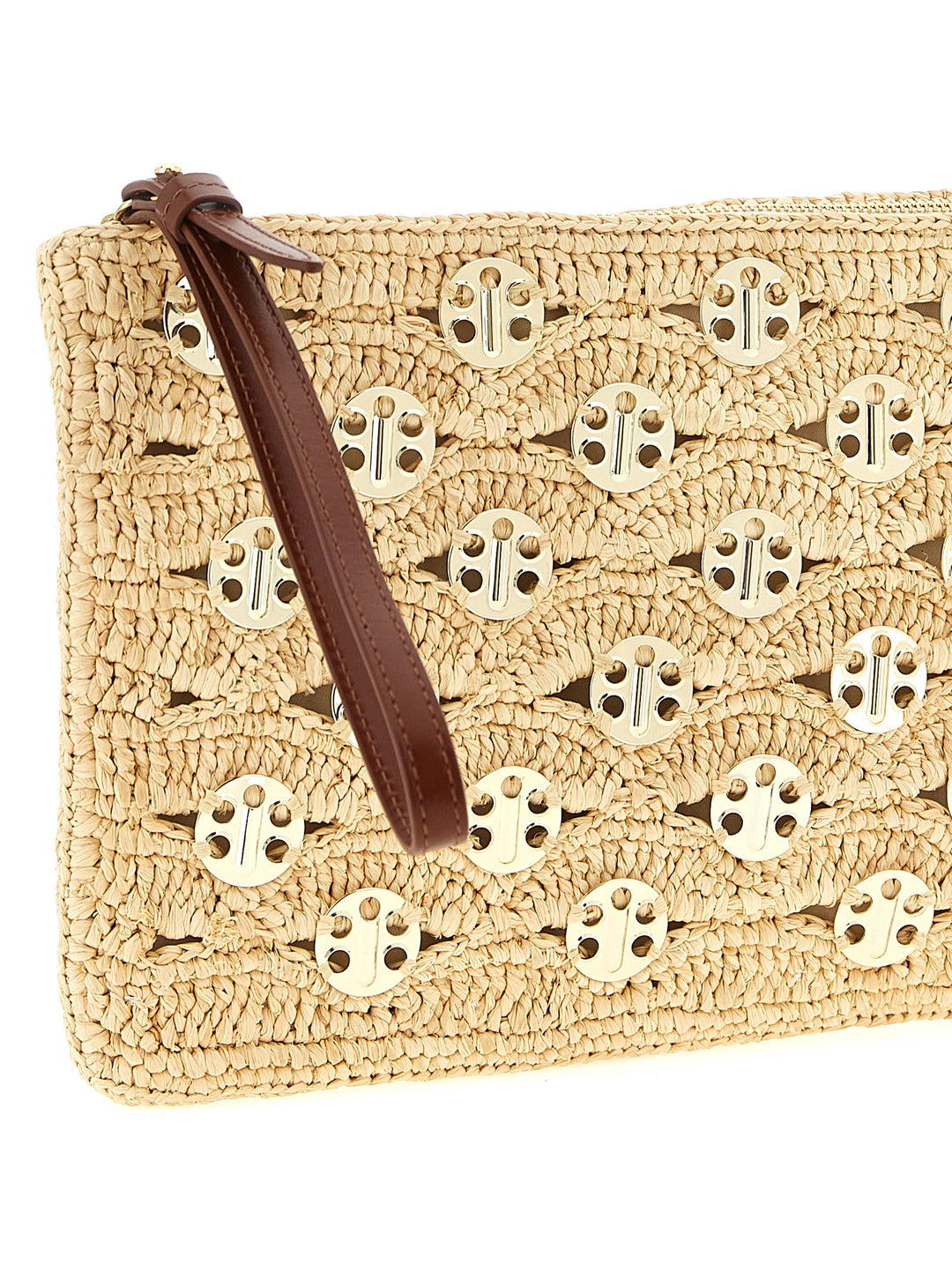 Paco Rabanne 1969 Clutch - Beige | ddd7a4c537c24686f34a2cd3f1847c3d236bc9c9