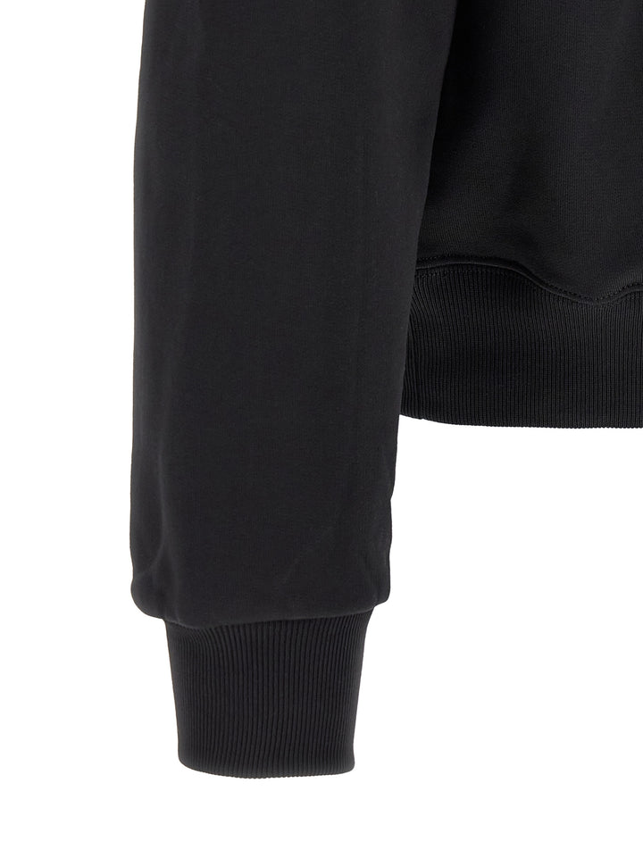 Jacquemus Le Camionneur Gros Grain Felpe - Nero | 89795265862ddffe3a72f0546f10ce66a001c442