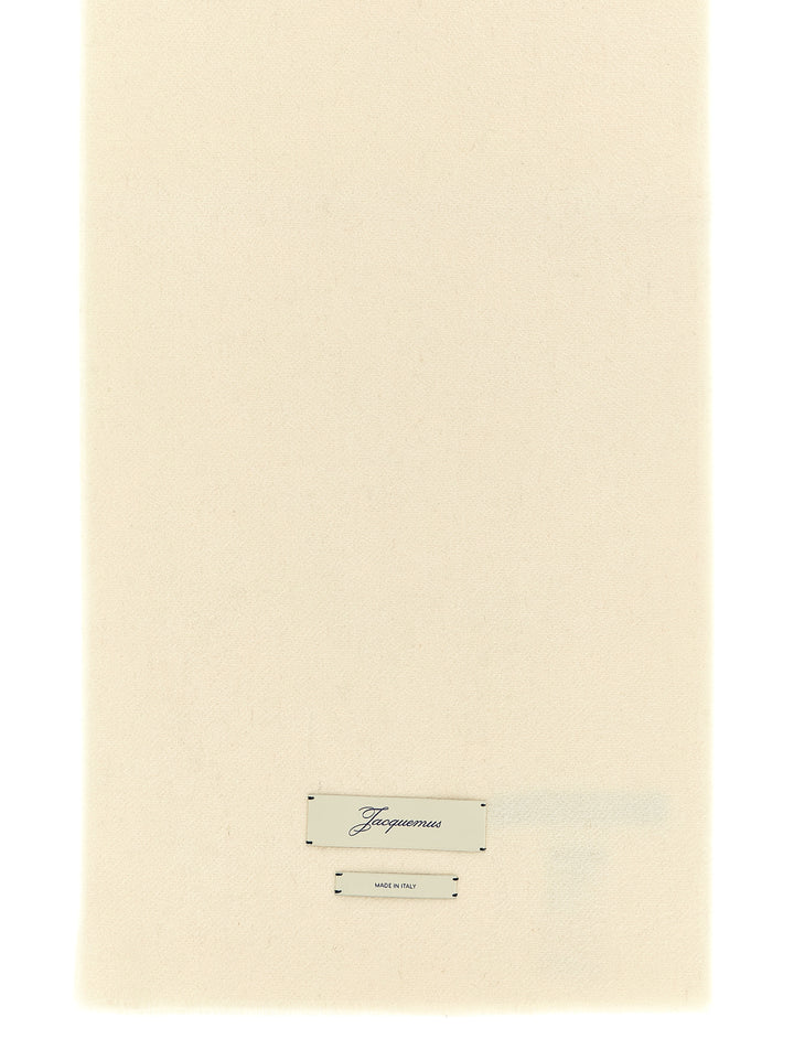 Jacquemus L Sciarpe - Beige | 90087515ebce0a5427939c5db4eac020c4d6d7eb