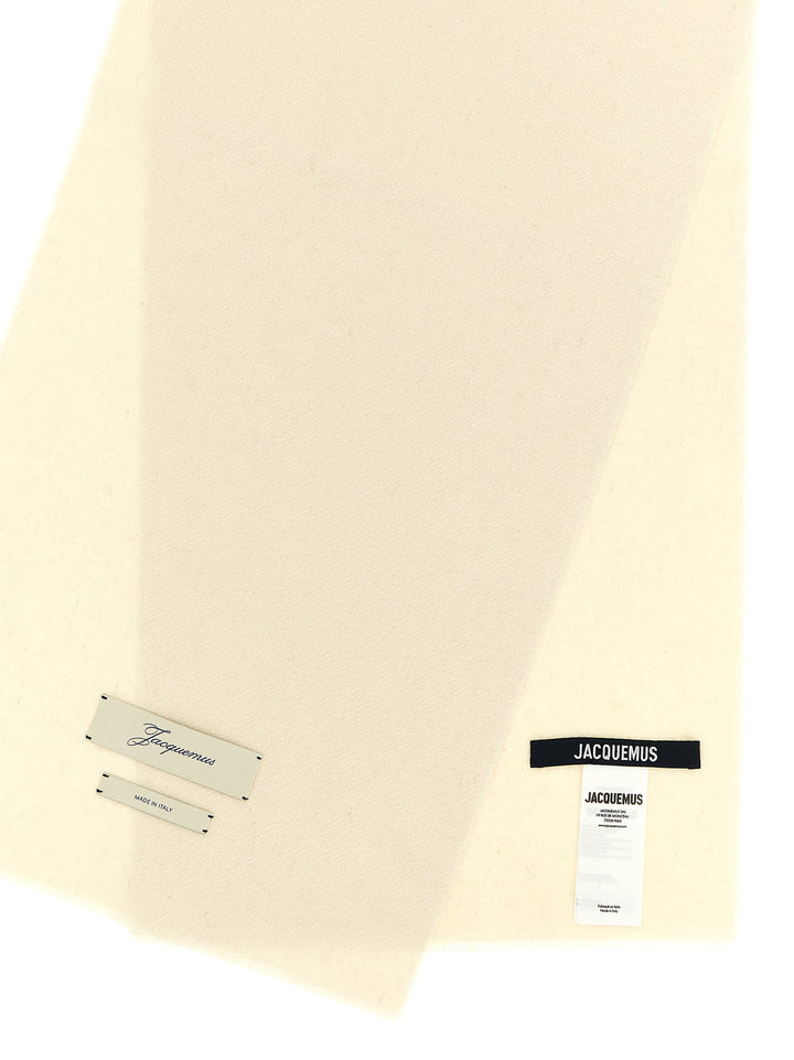 Jacquemus L Sciarpe - Beige | 0dc74b242096f768ae0d5e4543dc8a85fa91aaee